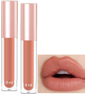 ADJD Combo Velvety Soft Finish Weightless Formula Long Lasting Lipstick Coral(Coral, 12 ml)