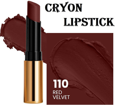 EVERERIN Velvet Shot Non Transfer Lipstick, 24 Hour Long Lasting and Waterproof Lip Stain(3.6 ml)