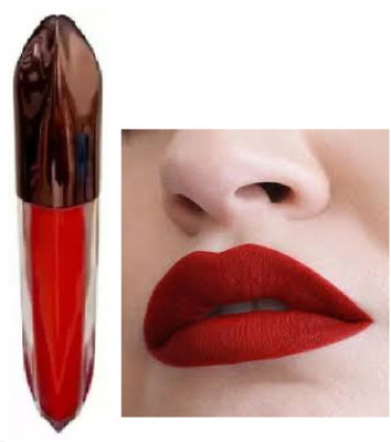 Luipui best waterproof red liquid lipstick pack of 1 awesome(red, 6 ml)