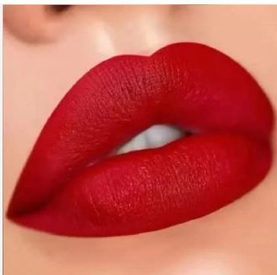Luipui red matte lipstick best for woman pack 1(red, 6 g)