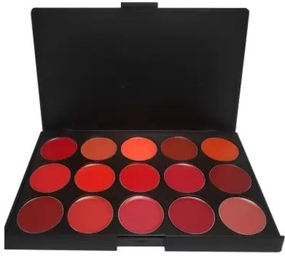 Jiwoo Matte Color Rich Water Proof Lipstick Palette Set 1(MULTI, 15 g)