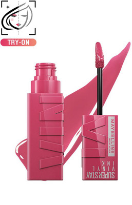 MAYBELLINE NEW YORK Superstay Vinyl Ink Liquid Lipstick, Coy | High Shine for up to 16hr, 4.2ml(Coy, 4.2 ml)