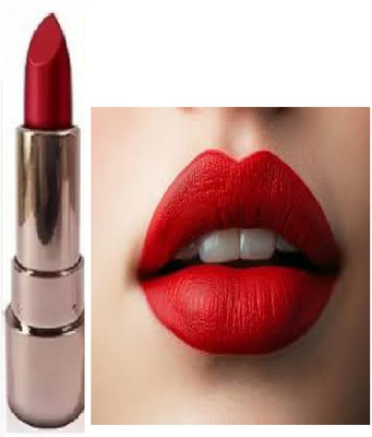 Luipui trending red matte lipstick pack of 1 waterproof(red, 6 g)