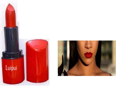 Luipui branded red lipstick in matte finish pack of 1(red, 6 g)