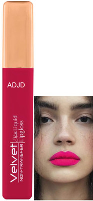 ADJD Non Transfer Liquid Lipstick Non-Drying Transfer-proof Ruby pink velvet(Ruby pink, 5 ml)