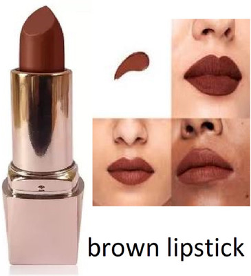 Luipui best amazing brown matte look lipstick(brown, 6 g)