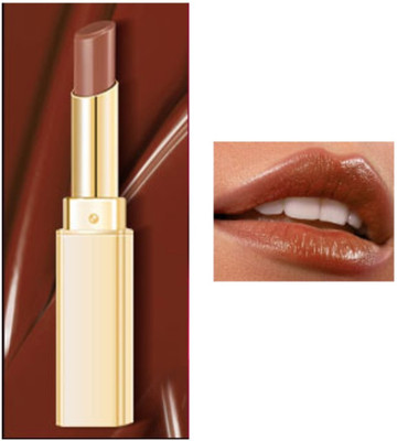 SEUNG Metallic Shine Brown Lipstick Smooth, Creamy Texture(BROWN, 3.8 g)