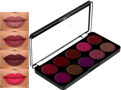 DARVING MATTE LIP PALETTE new COLORS(MULTI COLOR, 10 g)