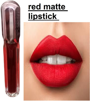Luipui new red matte lipstick pack of 1 amazing waterproof(red, 6 ml)