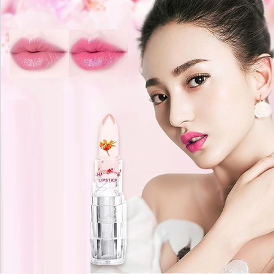 Herrlich BEST GLOSSY FINISH FLOWER JELLY LIPSTICK(TRANSPARENT, 3.6 g)