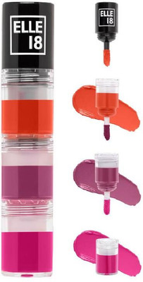 ELLE 18 Lit Lip Stack Prom Night(Prom Night, 4.5 ml)