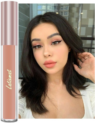 Latixmat New Kiss Proof & Smudge proof Velvet Matte Orange Lipstick(Orange, 7 ml)