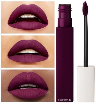 MYEONG Matte Long Stay Liquid Long lasting Lipstick(Fiery Berry, 6 ml)