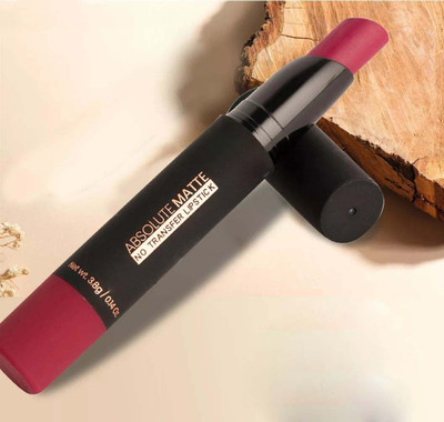 Latixmat Kiss Proof High Pigment Moisturizing Non Transfer Long Lasting Lipstick(Wine, 3.8 g)
