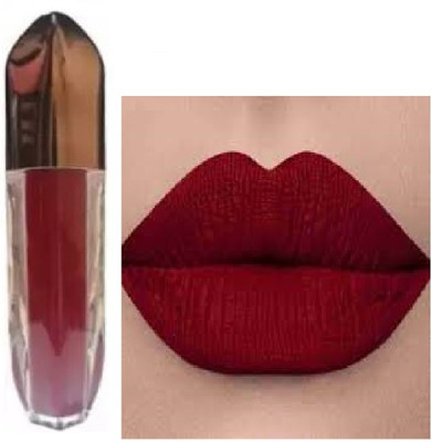 Luipui best maroon matte finish liquid lipstick pack of 1(maroon, 6 ml)