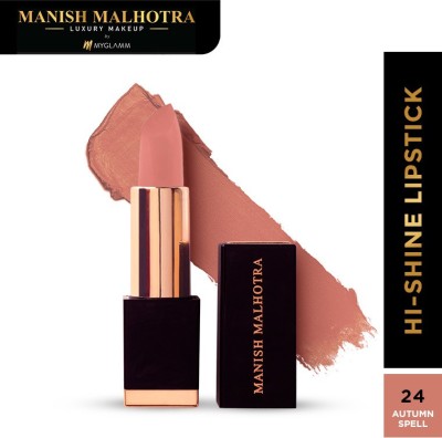 MyGlamm Manish Malhotra Beauty Hi-Shine Lipstick(Autumn Spell, 4 g)