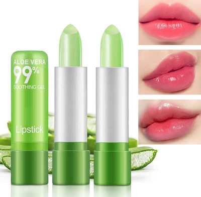 ADJD COMBO ALOVERA LP BALM FOR LIP BALM FOR LIP CARE(Pink, 7.2 g)