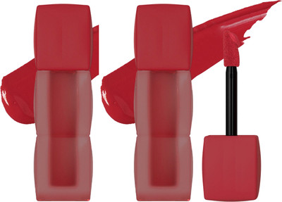 ADJD Soft Matte up to 12Hr Lip and Cheek Color tint(RED, 10 g)