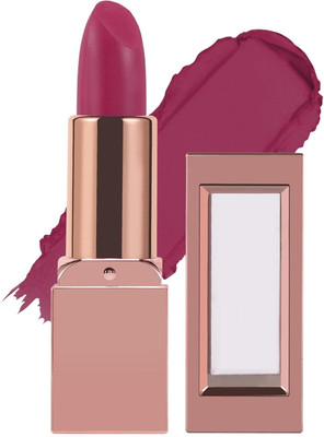 GABBU Pigmented Smudge proof Lipstick Creamy Matte Long stay Lipstick(MERRY BERRY, 3.8 ml)