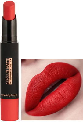 ADJD Absolute Matte Non Transfer Premium Lipstick(REALLY RED, 3.5 g)