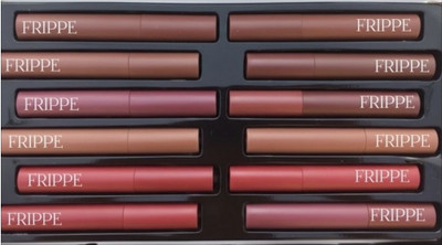 FRIPPE Matte Box Set of 12 Lipsticks for Women(Multicolour, 20 ml)