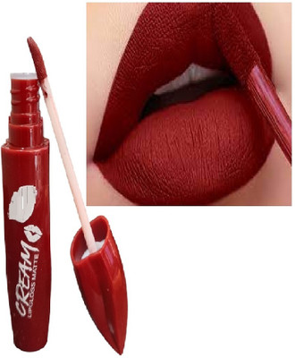 Luipui maroon matte finish lipstick new trending perfect for bridal pack of 1(maroon, 6 ml)