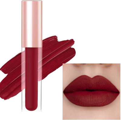 Jiwoo Constantly Matte Smudge Proof Liquid Lipstick(maroon, 7 ml)