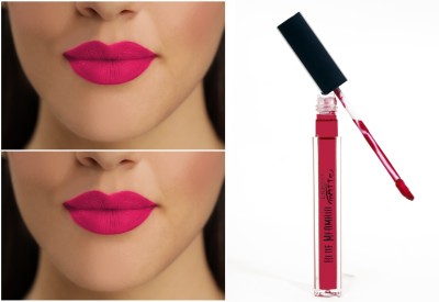 BLUEMERMAID MATTE FINISH PINK LIPSTICK FOR BEST MATTE LOOK(PINK, 6 ml)