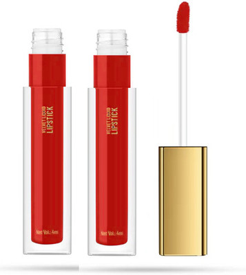 tanvi27 Combo Matte Liquid Lipstick, Smudgeproof Sexyred Highly Pigmented(Sexyred, 10 g)