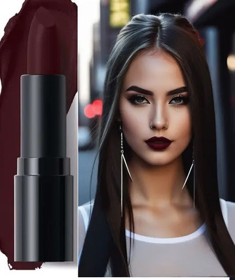 THTC Velvet Finish Full Coverage Matte Long Lasting Lipstick(BROWN, 7 g)