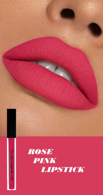 SEUNG WATERPROOF & LONG LASTING PINK MATTE LIQUID LIPSTICK(PINK, 6 ml)