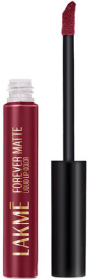 Lakmé Matte Liquid Lipstick, Smudgeproof & Lasts For 20Hrs(Red Sangria, 5.6 ml)