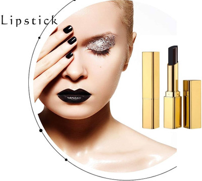 SEUNG Matte Creamy Lipstick | Non-drying, Highly pigmented Lipstick(BLACK, 3.6 g)