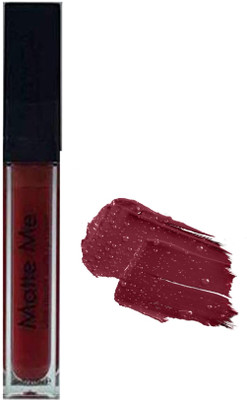 Yuency Maroon High Smudge Proof Waterproof Long Lasting Liquid Matte Lipstick(MAROON, 6 ml)