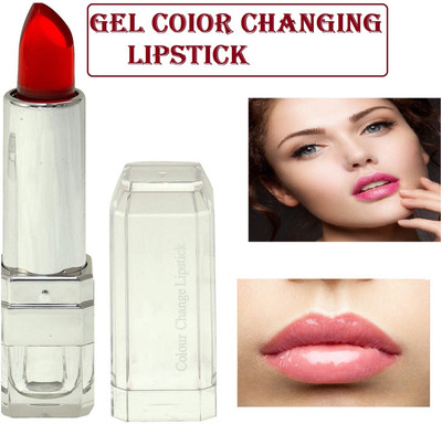 YAWI New and best quality waterproof color changing gel lipstick(Multicolor, 3.6 g)
