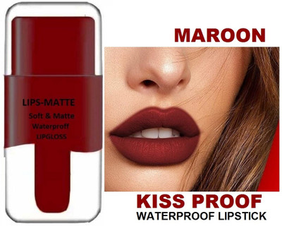 manasona PROFESSIONAL ULTRA SMOOTH MAROON LIQUID MATTE LIPSTICK(MAROON, 3.5 ml)