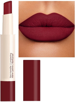 FLORERO CREAMY MATTE MEHROON LIPSTICK FOR WOMEN(BRIDAL MEHROON, 7 g)