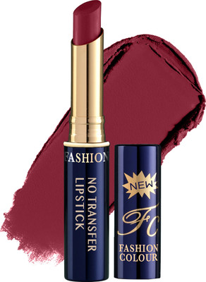 FASHION COLOUR Non-Transfer Creamy Matte Lipstick Waterproof & Smudgeproof Formula - Shade 58(FUCHSIA, 2.6 g)