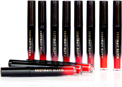 FIRSTZON weightless liquid matte lipstick combo pack of 12,waterproof,non transferable(Multicolor, 6 ml)