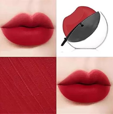 Latixmat Professional Lip Shape Lipstick Apple Design Lipstick(red, 5 g)