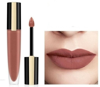 YAWI Professional Long Lasting Creamy Soft Texture Liquid Smooth Brown Color Lipstick(Brown, 6 ml)