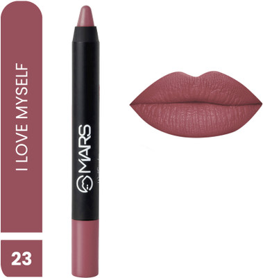 MARS Smudge Proof Long Lasting Butter Smooth Lip Crayon(I Am Cute-23, 3.5 g)