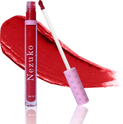 Nezuko Liquid Lipstick | Highly pigmented, Fragrant, Transfer-proof(Autumn Aura, 2 ml)