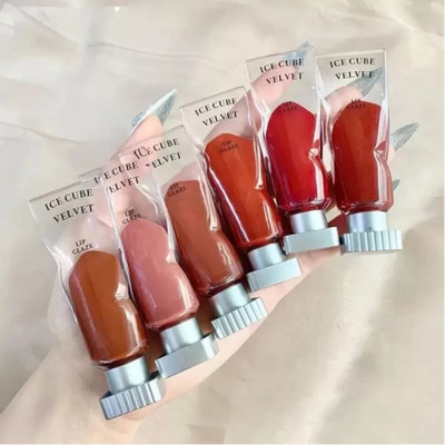 HUZURLU Use Matte Velvet Lip Gloss 6Colors Waterproof Long Lasting Nonstick Lipstick(multi color, 24 g)