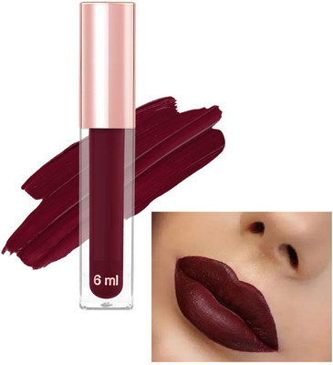 Jiwoo Non Transfer Insta Beauty Waterproof Longlast lisptick matte(maroon, 6 ml)