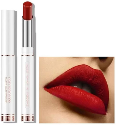 Latixmat new ultra HD Soft matte waterproof lipstick(hot red, 3.8 g)