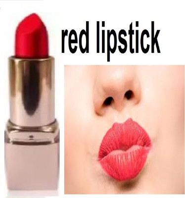 TOPQ red crayon matte lipstick pack of 1 best for lips(red, 6 g)