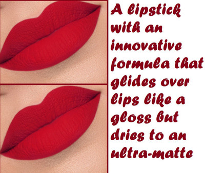 GABBU ULTRA MATTE LIPSTICK ALL SKIN TYPE LIPSTICK(RED, 9 ml)
