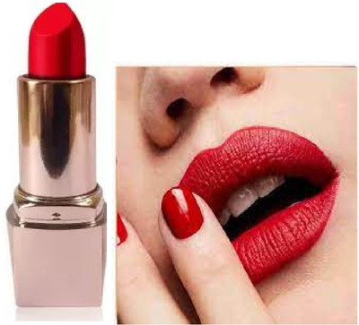 Luipui best red matte finish lipstick pack of 1 awesome and long lasting(red, 6 g)