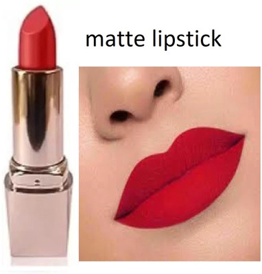 Luipui new fabulous best red crayon matte look lipstick pack of 1(red, 6 g)